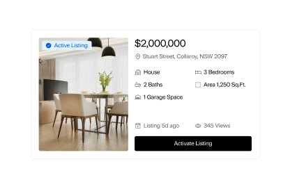 List Your Property in Minutes